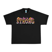 Black she is strong proverbs 31 25 Urban Heavy Tee - NancyCooperArtShop