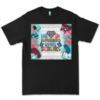 Black this superhero wears scrubs tumbler Premium Tee - BundleAndBundleShop