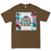 Cacao this superhero wears scrubs tumbler Premium Tee - BundleAndBundleShop