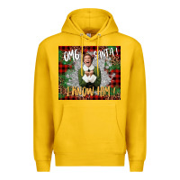 Lemon omg santa i know him elf Premium Hoodie - CowGirlArtShop