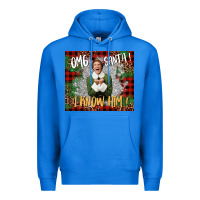 True Royal omg santa i know him elf Premium Hoodie - CowGirlArtShop