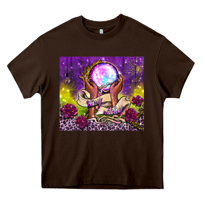 Stay Witchy Tumbler Heavy Core Tee by BundleAndBundleShop | Teevron