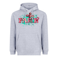 Heather Grey faith breast cancer Heavyweight Hoodie - CowGirlArtShop