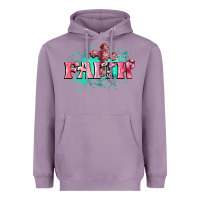 Lavender faith breast cancer Heavyweight Hoodie - CowGirlArtShop