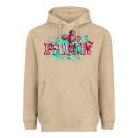 Mushroom faith breast cancer Heavyweight Hoodie - CowGirlArtShop
