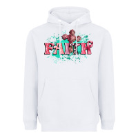 White faith breast cancer Heavyweight Hoodie - CowGirlArtShop