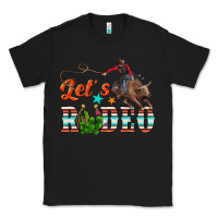 Black lets rodeo Classic Tee - NancyCooperArtShop