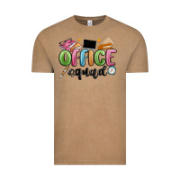 Vintage Coffee office squad Vintage Tee - MaliasSmallBusiness