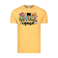 Vintage Mustard office squad Vintage Tee - MaliasSmallBusiness