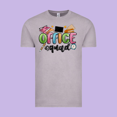 Office Squad Vintage Tee Designed By Maliassmallbusiness