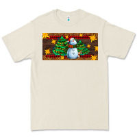 Bone christmas tree with snowman Premium Tee - AdoDesignShop