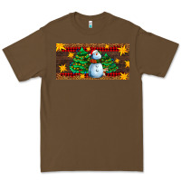 Cacao christmas tree with snowman Premium Tee - AdoDesignShop