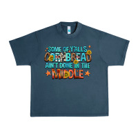 Midnight Navy some of yalls cornbread aint done in the middle Urban Heavy Tee - NancyCooperArtShop