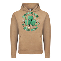 Vintage Coffee shamrock and roll Vintage Hoodie - MaliasSmallBusiness