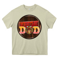 Mossy firefighter coasters Heavy Core Tee - AdoDesignShop