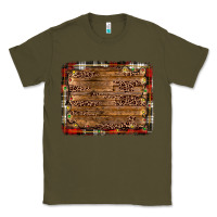 Army Green christmas background Classic Tee - JahusDesignShop