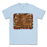 Dusty Blue christmas background Classic Tee - JahusDesignShop