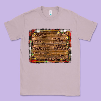 Christmas Background Classic Tee Designed By Jahusdesignshop