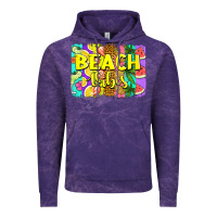 Cloud Purple beach vibes summer brushstroke Vintage Hoodie - Jasminsmagicworld