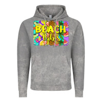 Cloud Rock beach vibes summer brushstroke Vintage Hoodie - Jasminsmagicworld
