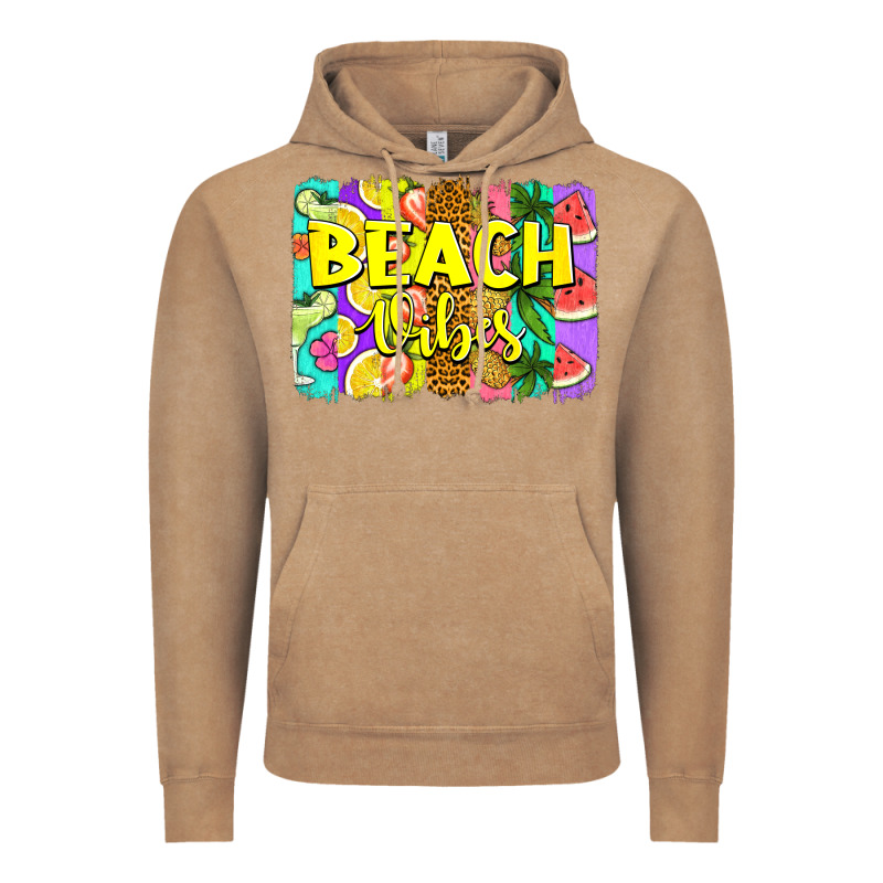 Beach Vibes Summer Brushstroke Vintage Hoodie by Jasminsmagicworld | Teevron