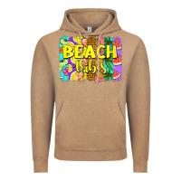 Vintage Coffee beach vibes summer brushstroke Vintage Hoodie - Jasminsmagicworld