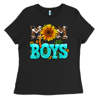 Black mom of boys Ladies Tee - AdoDesignShop