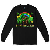 Black St. Patricks Dental Long Sleeve Tee - BundleAndBundleShop