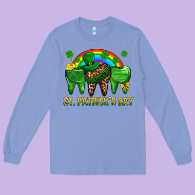 St. Patricks Dental Long Sleeve Tee Designed By Bundleandbundleshop