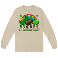 Mushroom St. Patricks Dental Long Sleeve Tee - BundleAndBundleShop