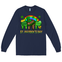 Navy St. Patricks Dental Long Sleeve Tee - BundleAndBundleShop