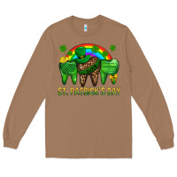 Toasted Coconut St. Patricks Dental Long Sleeve Tee - BundleAndBundleShop