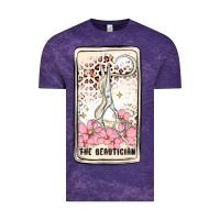 Cloud Purple hair stylist Vintage Tee - MaliasSmallBusiness