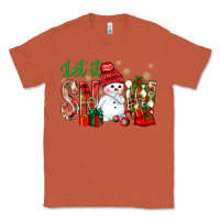 Copper let it snow with snowman Classic Tee - NancyCooperArtShop