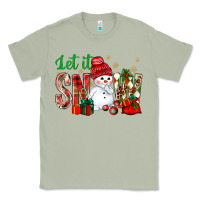 Matcha let it snow with snowman Classic Tee - NancyCooperArtShop