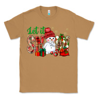 Toasted Coconut let it snow with snowman Classic Tee - NancyCooperArtShop