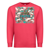 Cardinal Easter Bunny  tumbler Easter Day Premium Sweatshirt - HowdyJamesFarm