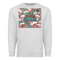 Dove Grey Easter Bunny  tumbler Easter Day Premium Sweatshirt - HowdyJamesFarm