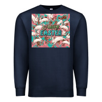 Navy Easter Bunny  tumbler Easter Day Premium Sweatshirt - HowdyJamesFarm