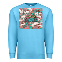 Ocean Blue Easter Bunny  tumbler Easter Day Premium Sweatshirt - HowdyJamesFarm