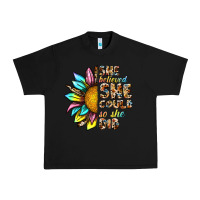 Black she believed she could so she did Urban Heavy Tee - NancyCooperArtShop