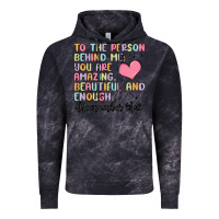 Cloud Black to the person behind me Vintage Hoodie - MaliasSmallBusiness
