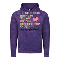 Cloud Purple to the person behind me Vintage Hoodie - MaliasSmallBusiness