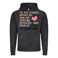 To The Person Behind Me Vintage Hoodie | Teevron