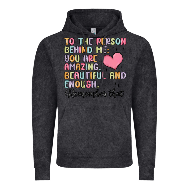 To The Person Behind Me Vintage Hoodie by MaliasSmallBusiness | Teevron