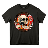 Asphalt firefighter coasters Heavy Core Tee - AdoDesignShop