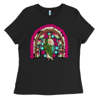 Black san judas rainbow Ladies Tee - JahusDesignShop