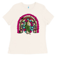 Bone san judas rainbow Ladies Tee - JahusDesignShop