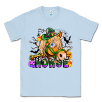 Dusty Blue spooky horse Classic Tee - CowhideDigitalArt