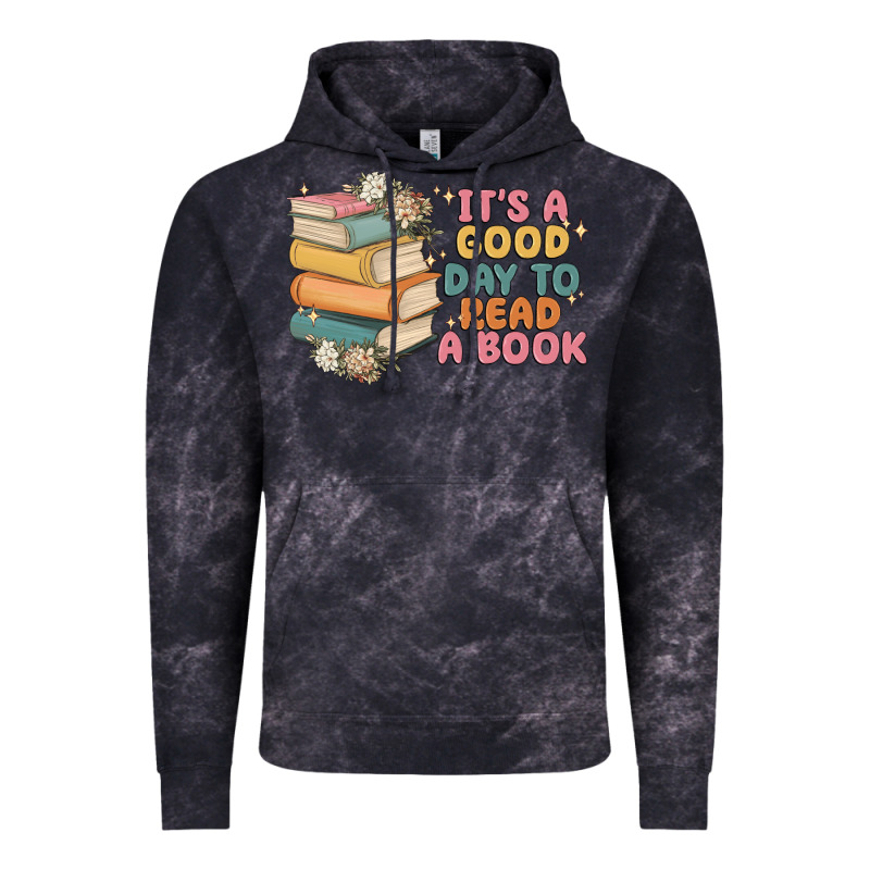 It's A Good Day To Read A Book Vintage Hoodie by MaliasSmallBusiness | Teevron